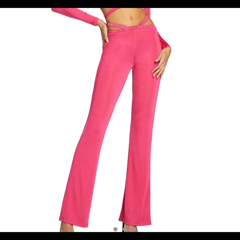 iso pink or black violet pants from I am gia
